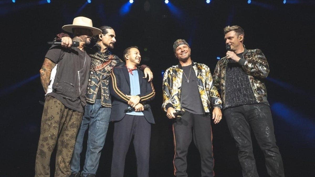 Backstreet Boys se apresentam em São Paulo