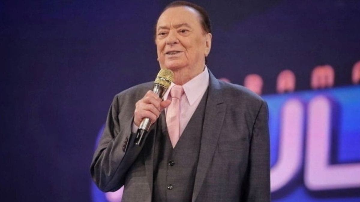 Raul Gil está internado em São Paulo