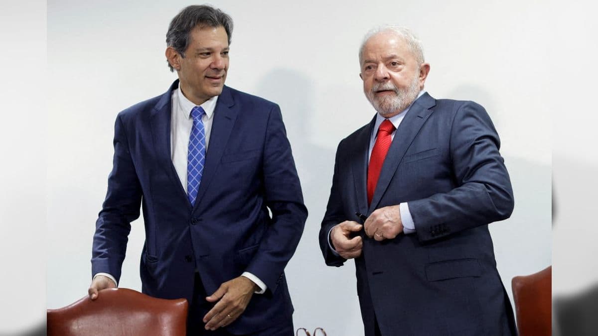Haddad e Lula no Planalto