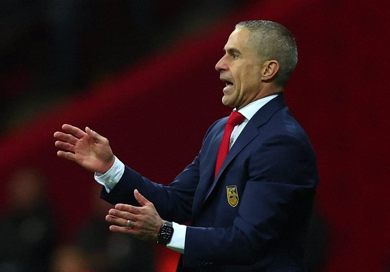 Sylvinho comanda a seleção da Albânia