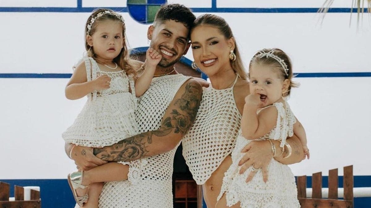 Virgínia Fonseca e família 