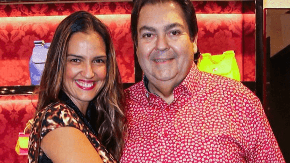 Luciana Cardoso e Faustão