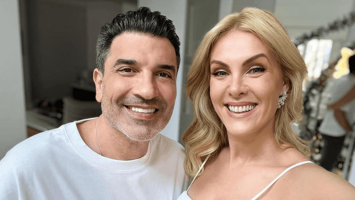 Ana Hickmann e Edu Guedes
