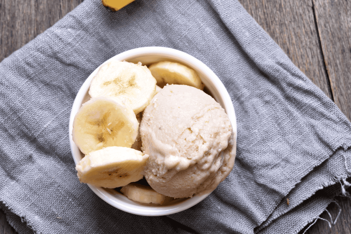 Sorvete de banana