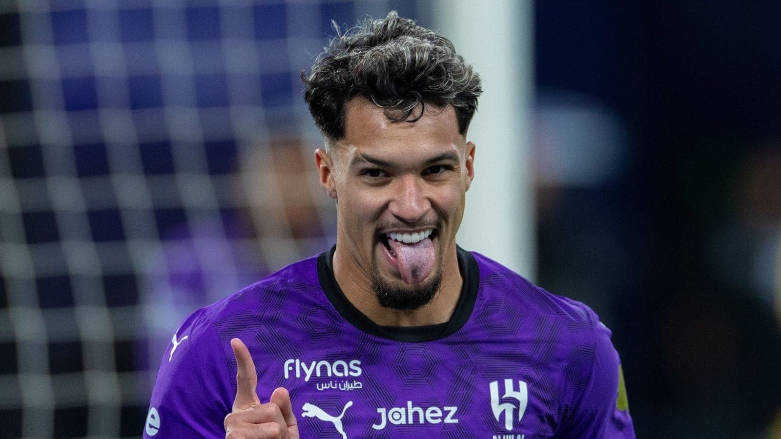 Marcos Leonardo comemora gol do Al Hilal