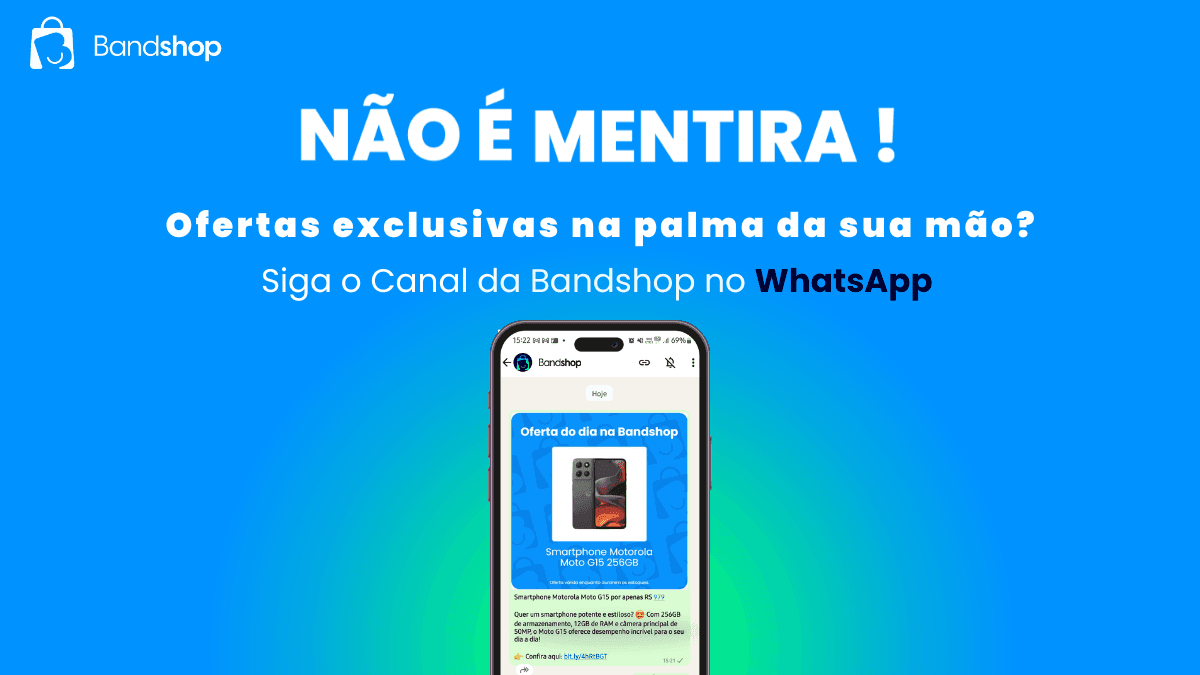 Ofertas exclusivas todos os dias na palma da sua mão