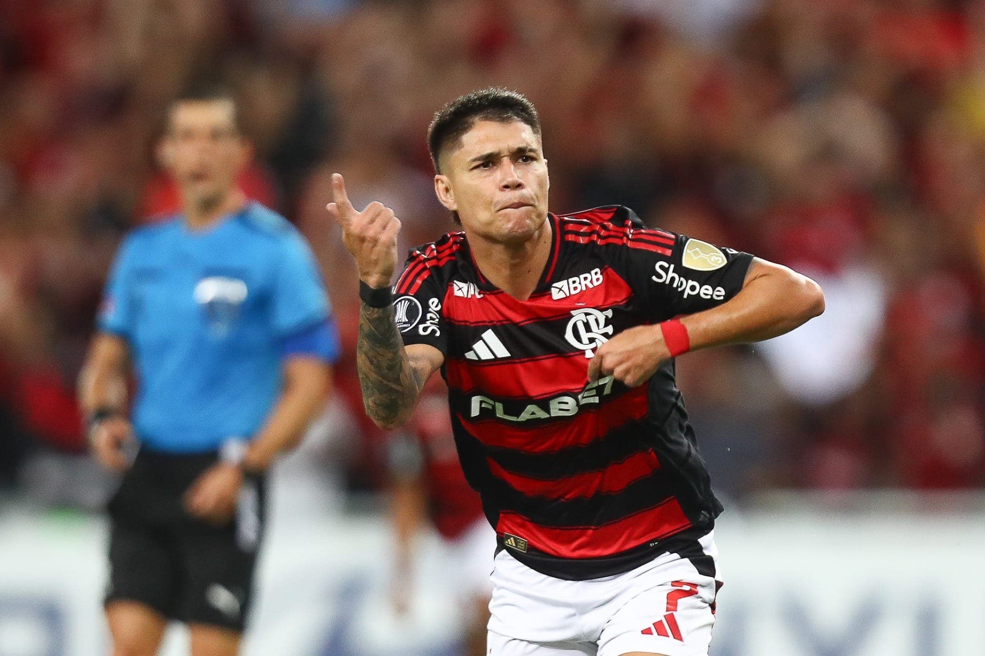 Luiz Araújo, atacante do Flamengo