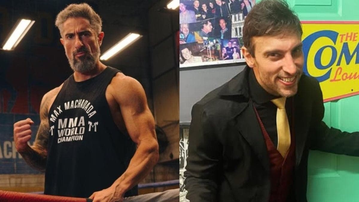 Marcos Mion e Léo Lins 