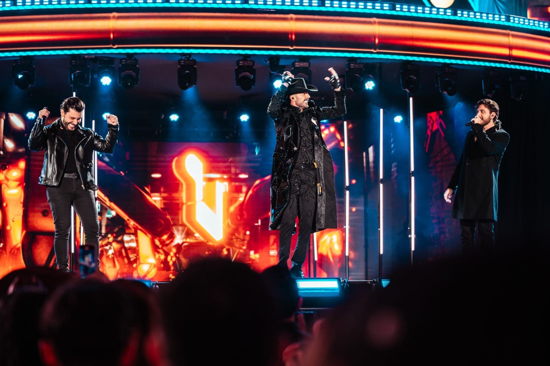 Murilo Huff, Luan Pereira e Gustavo Mioto