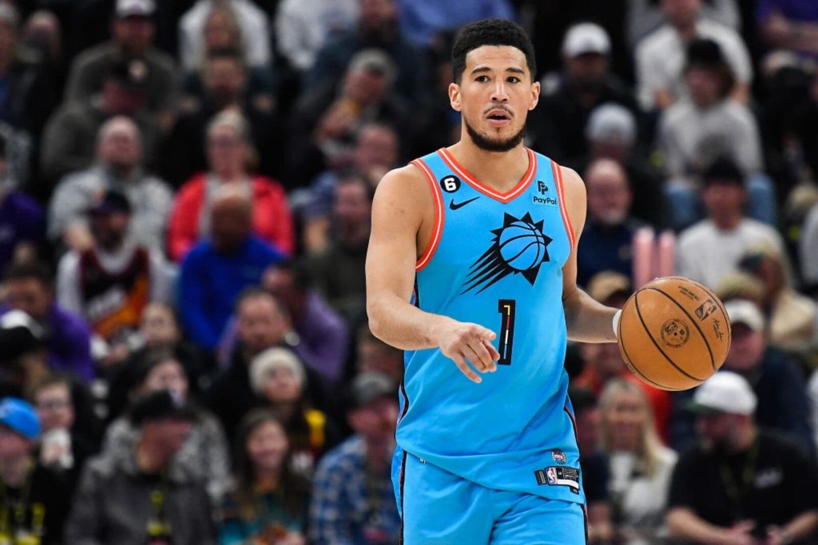 Devin Booker, jogador do Phoenix Suns