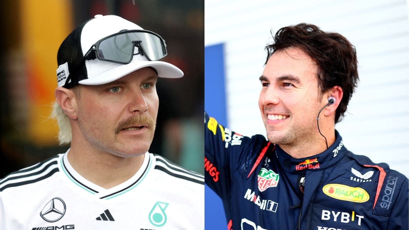Valtteri Bottas e Sergio Pérez