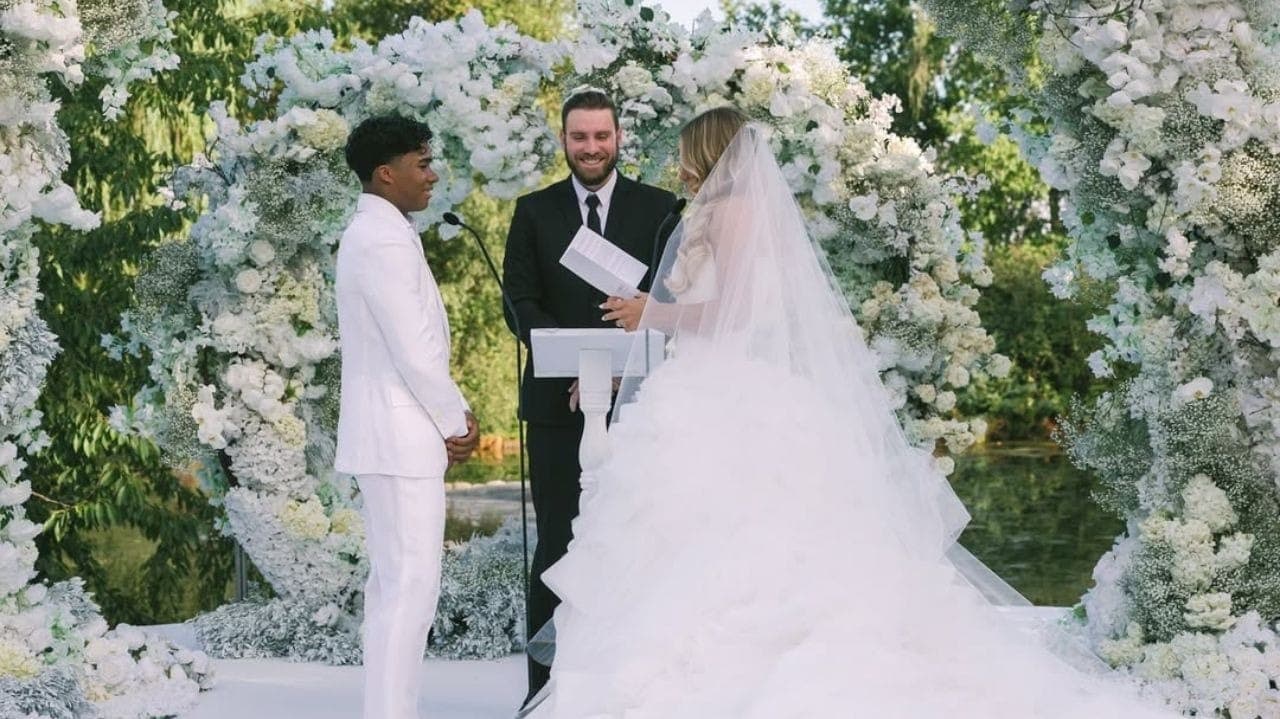 Endrick se casou com Gabriely