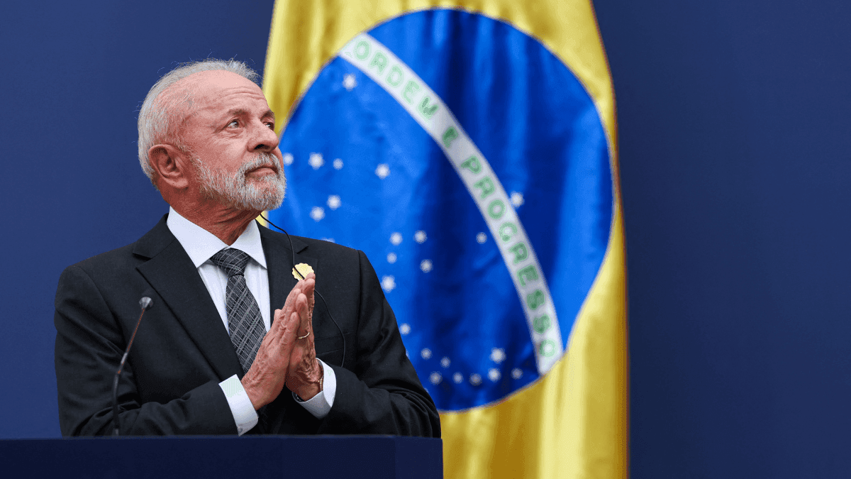 Lula durante evento sobre democracia no Chile 