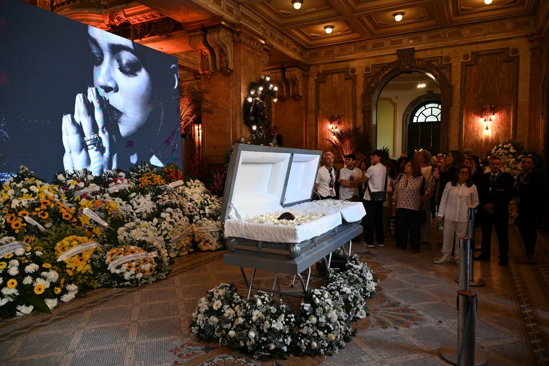 velório de Preta Gil