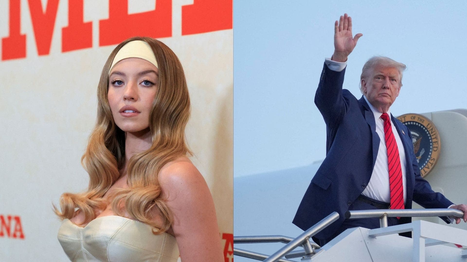 Sydney Sweeney e Donald Trump