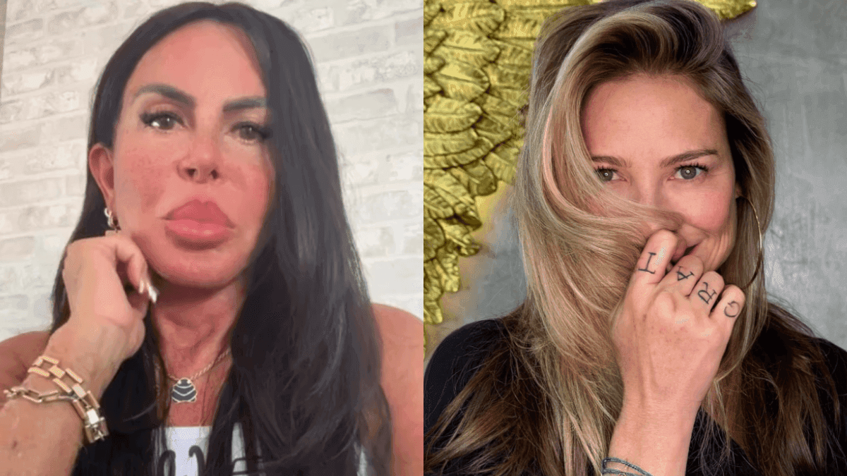 Gretchen e Luana Piovani