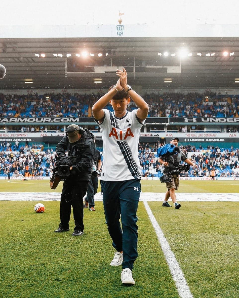 Son virou ídolo do Tottenham