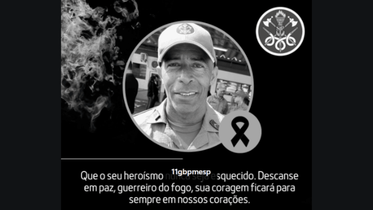 Bombeiro de 51 anos morre após sofrer queda de 10 metros em resgate em caixa d’água em Jacareí