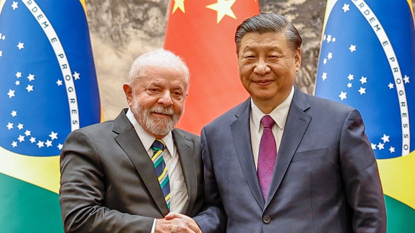 Lula e Xi Jinping