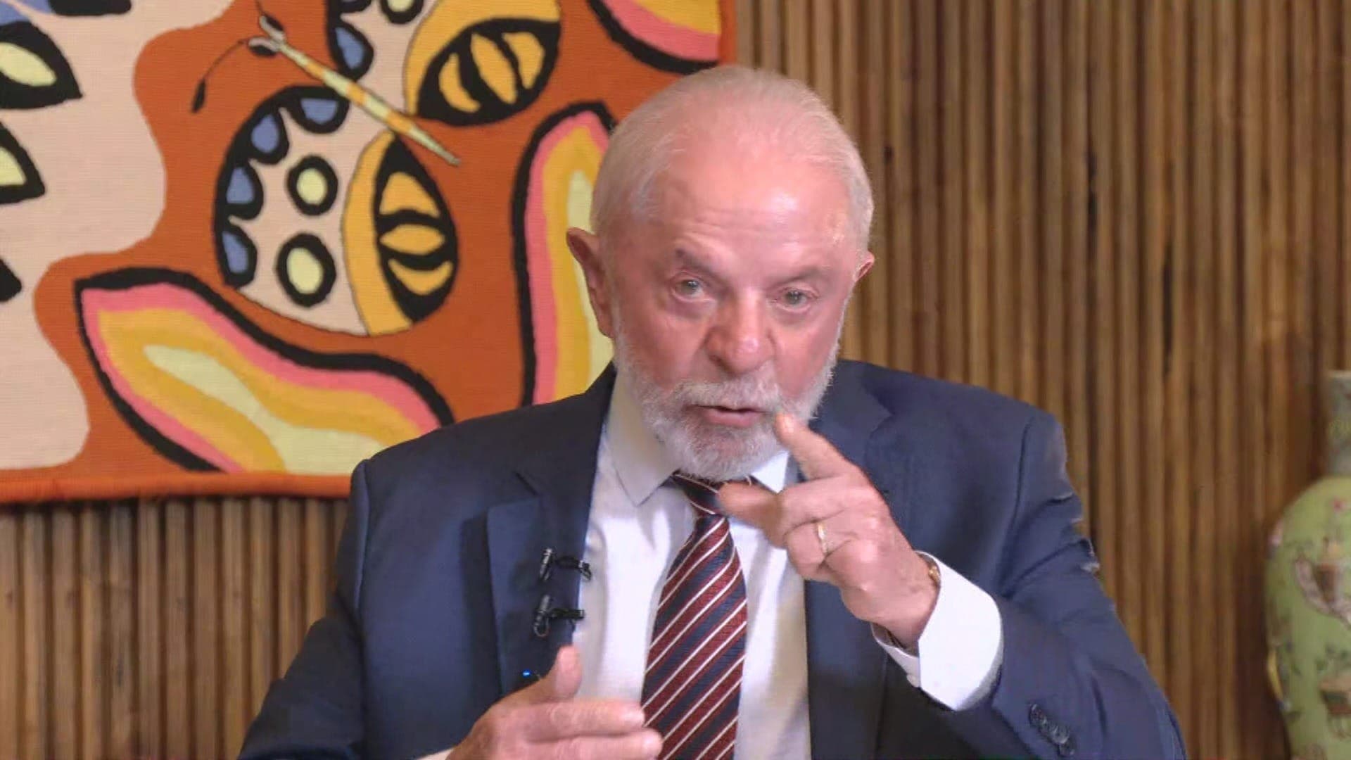 Presidente Lula grava pronunciamento pelo Dia da Independência 