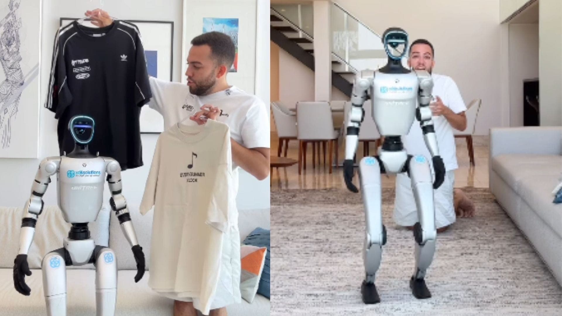 Lucas Rangel e robô de R$ 230 mil