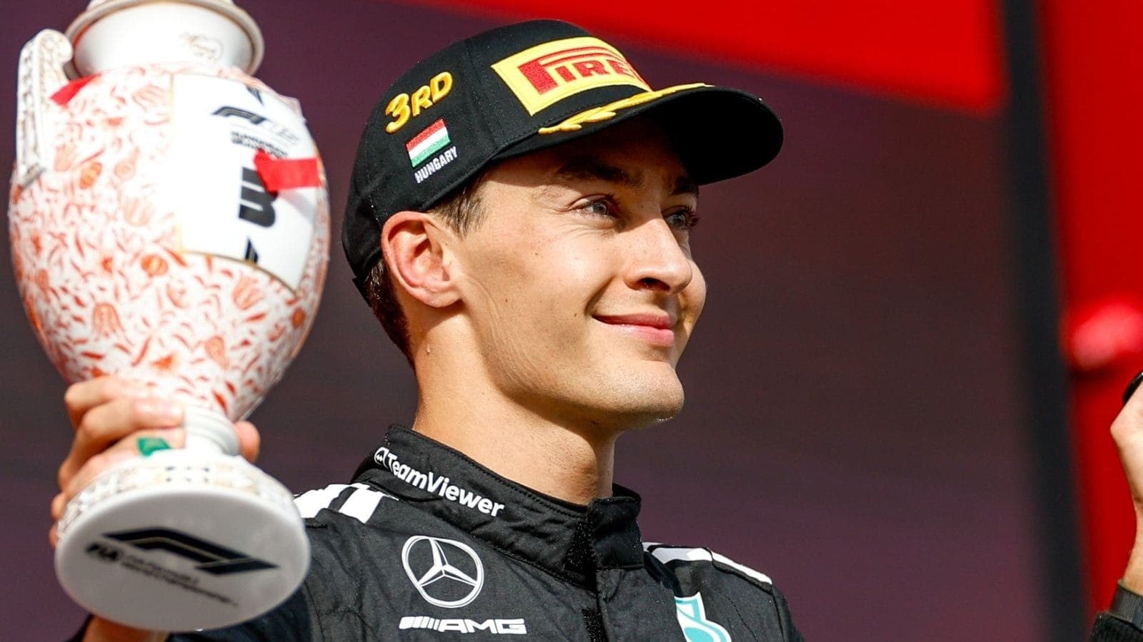 George Russell, 3º lugar no GP da Hungria