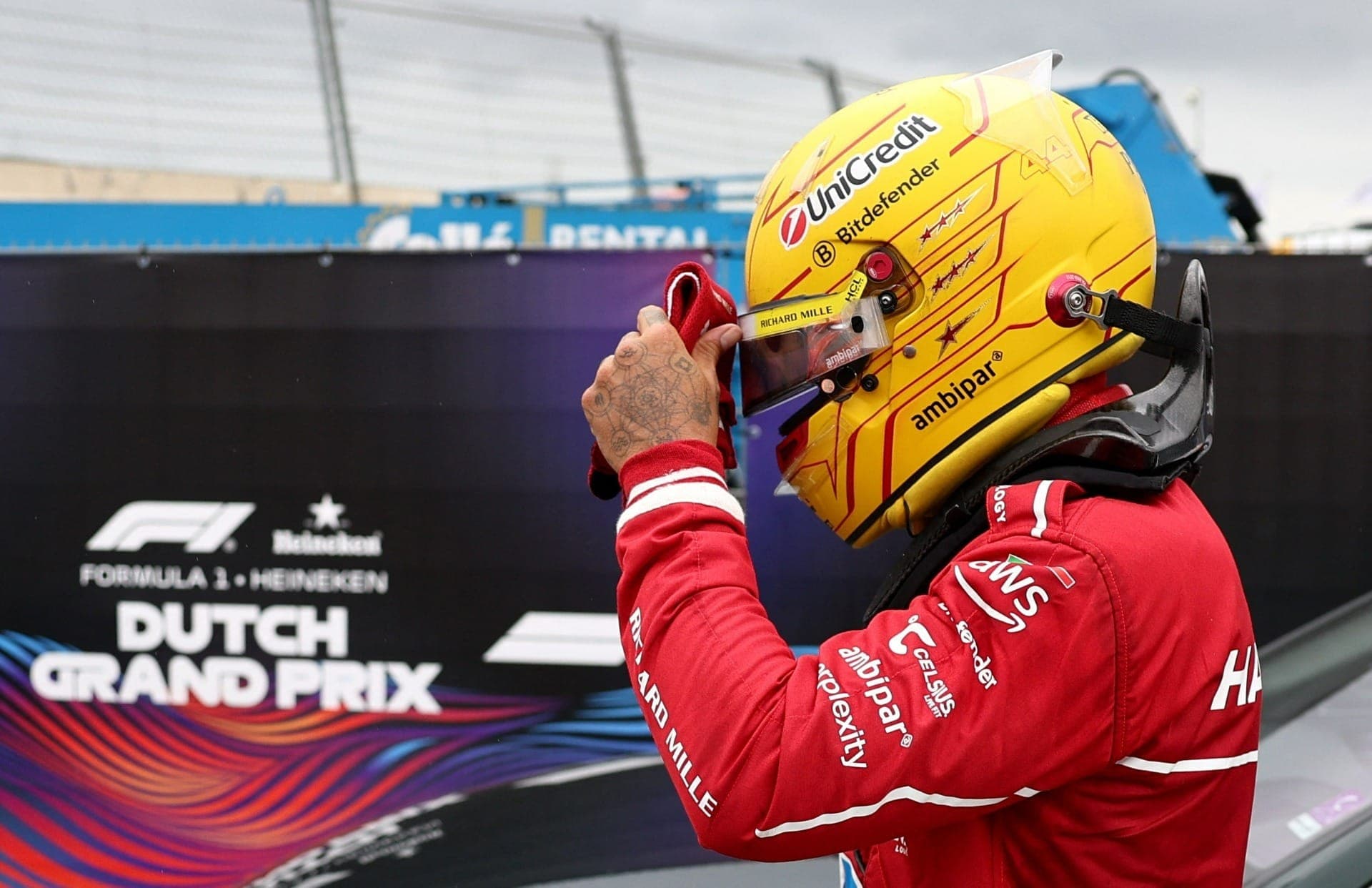 Lewis Hamilton no GP da Holanda de Fórmula 1