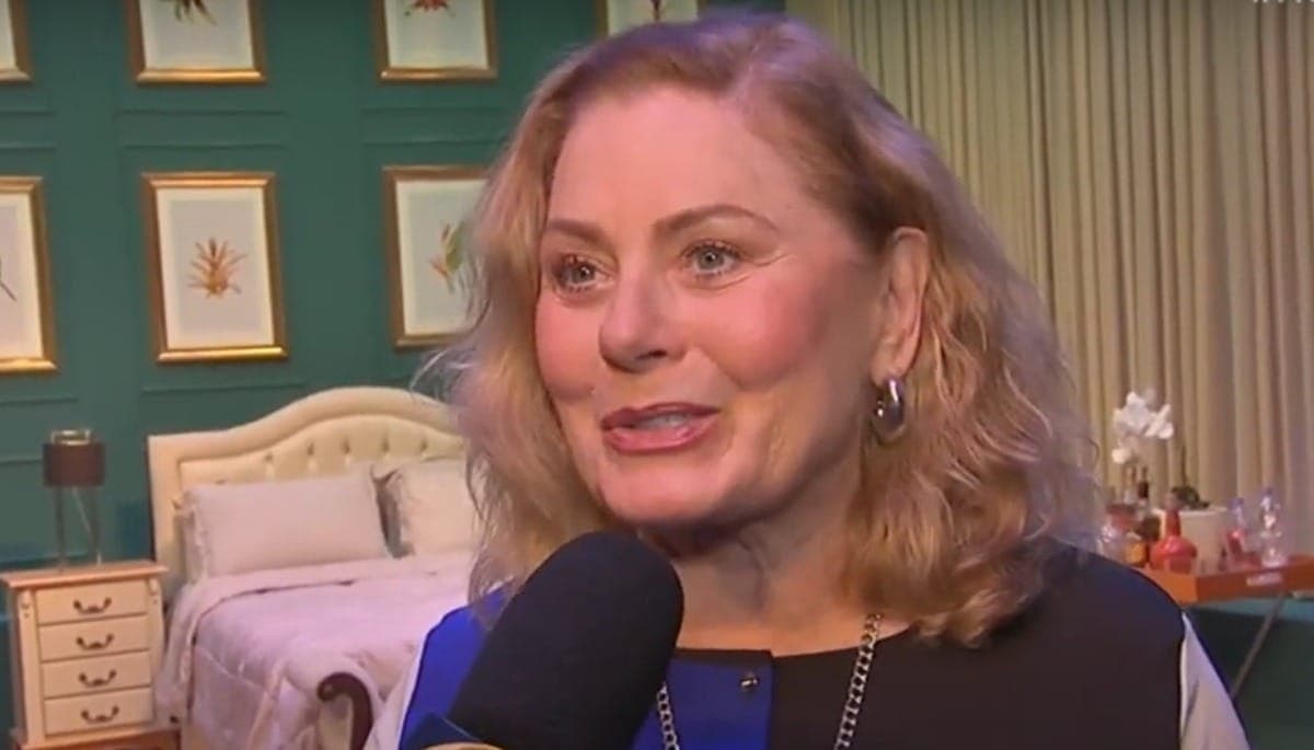 Vera Fischer em entrevista ao "Melhor da Tarde"