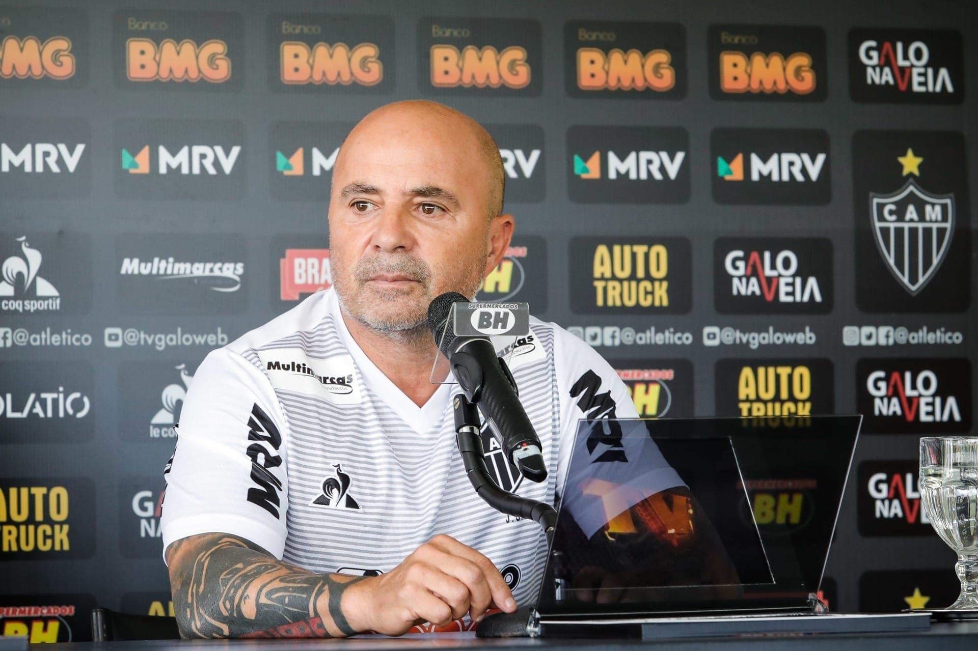 Sampaoli treinou o Atlético-MG em 2020