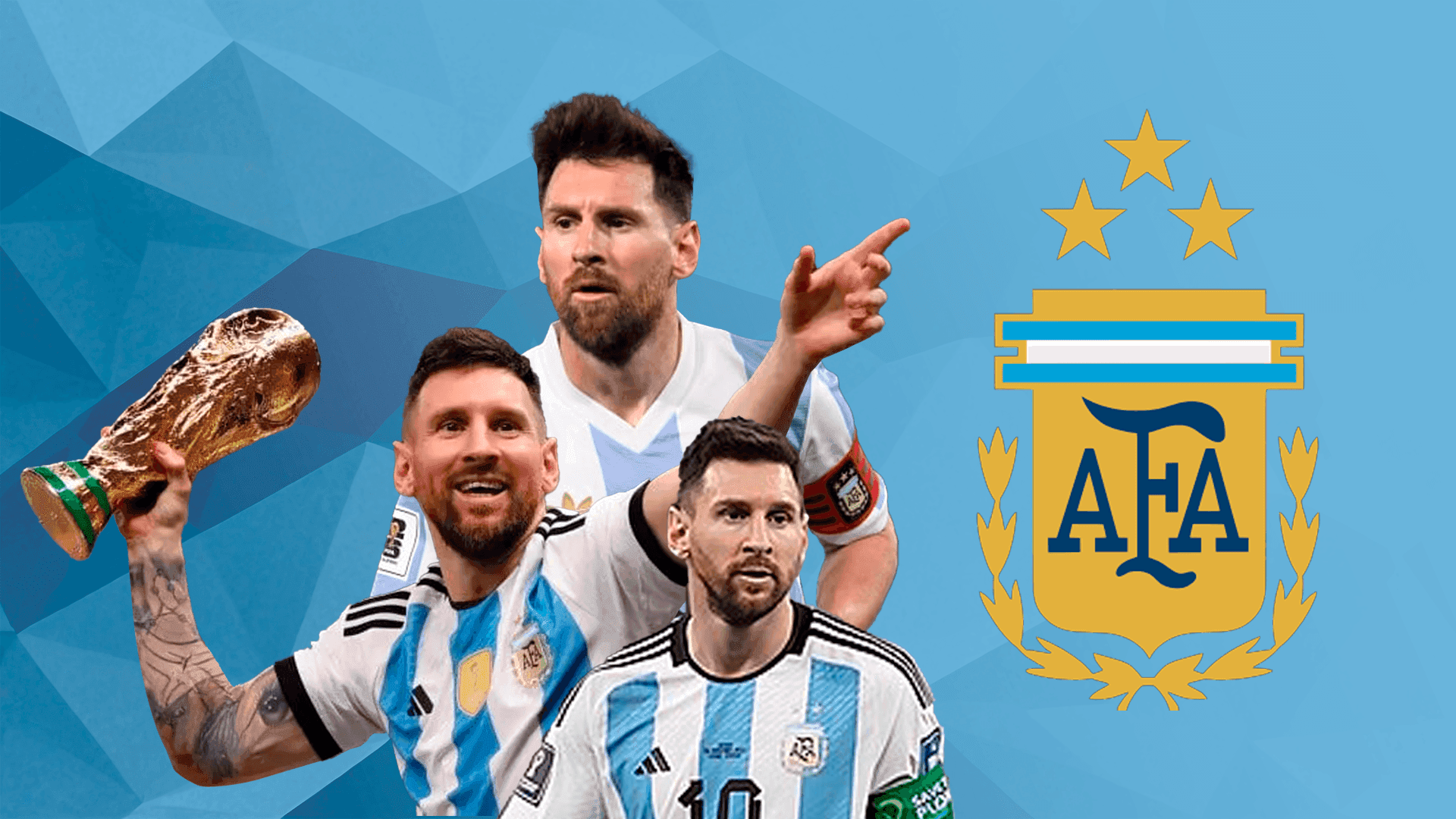 Messi é um dos maiores ídolos do futebol da Argentina (e do mundo!)