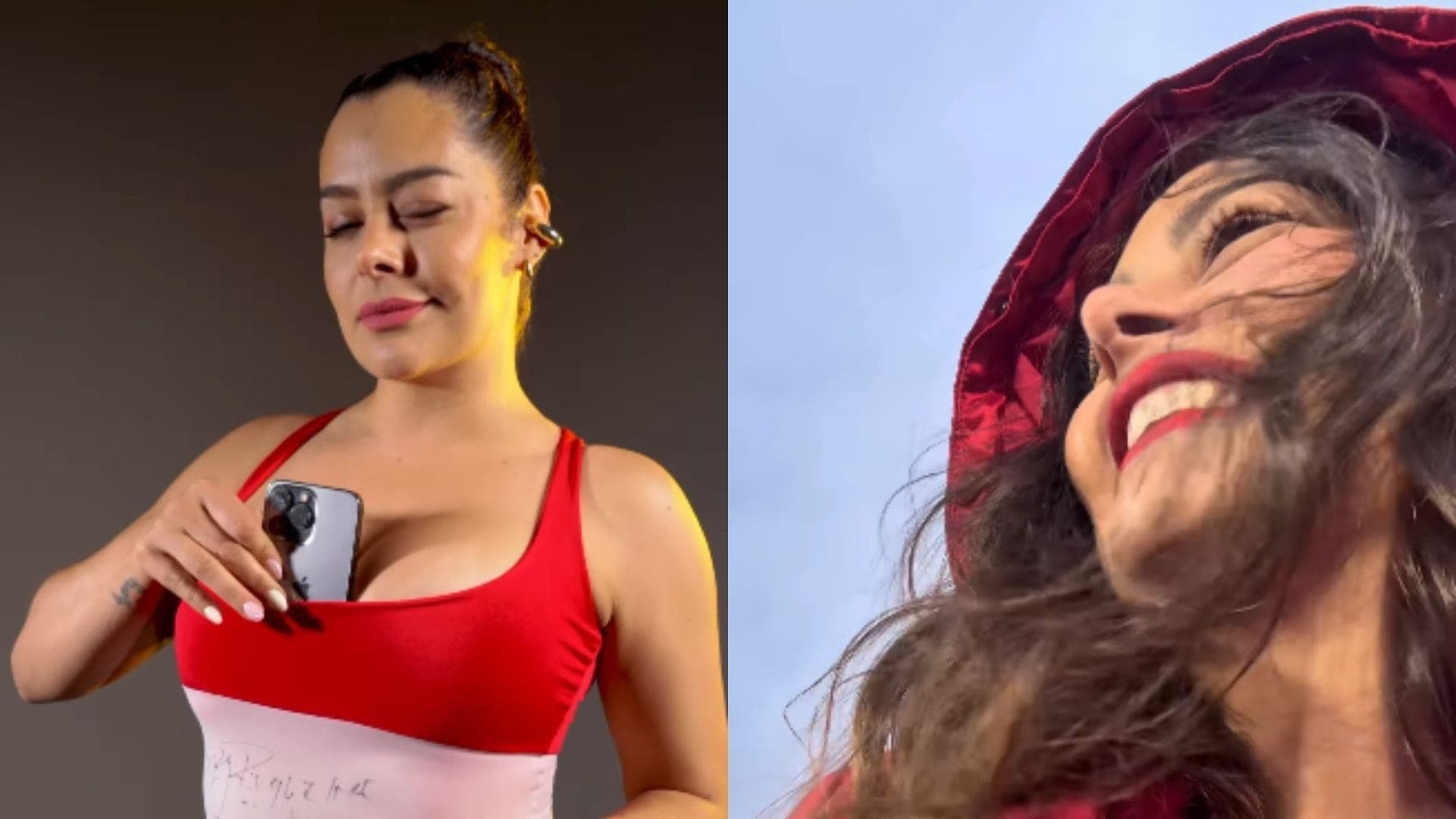 Larissa Riquelme se emocionou com classificação