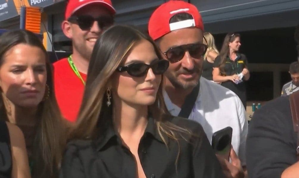 Kelly Piquet durante o GP de Monza