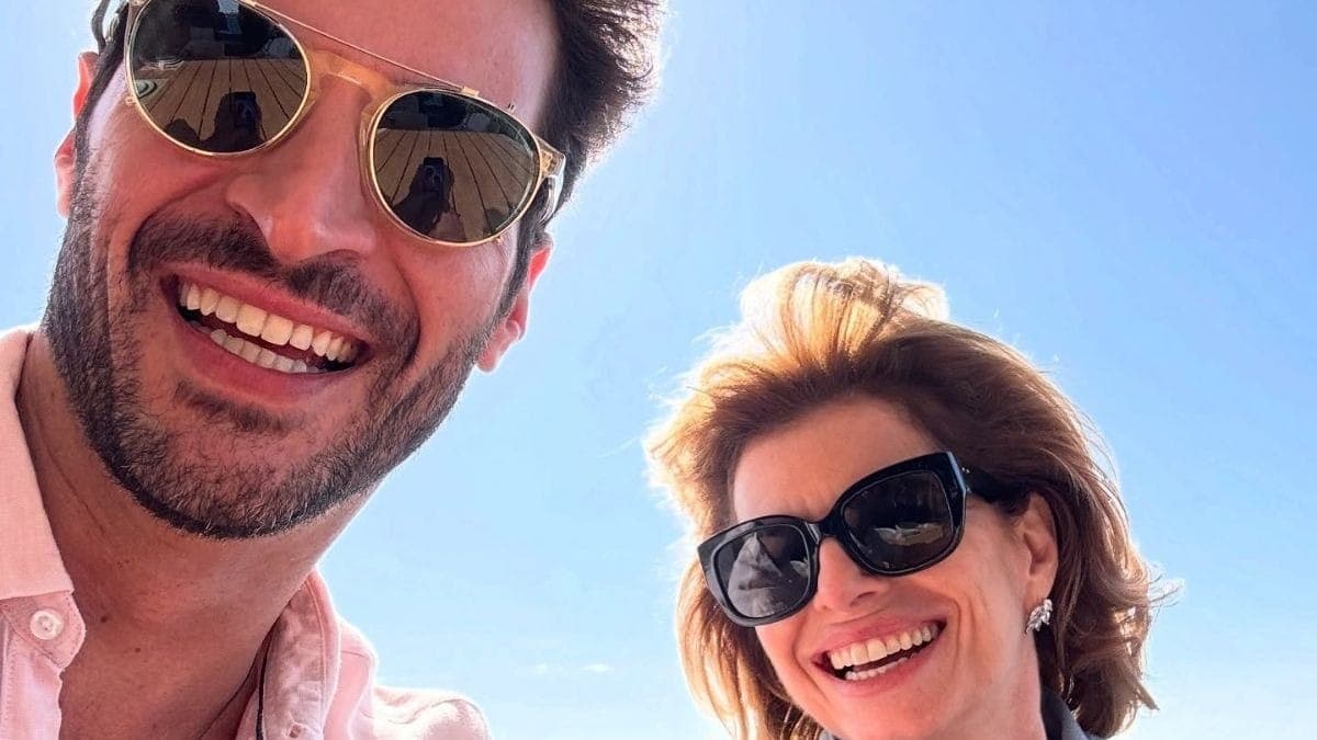 Leandro Lima e Débora Bloch