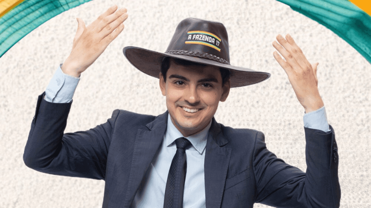 Dudu Camargo é campeão de 'A Fazenda'