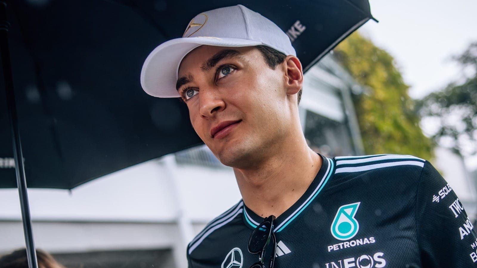 George Russell (Mercedes) no GP de Singapura 2025