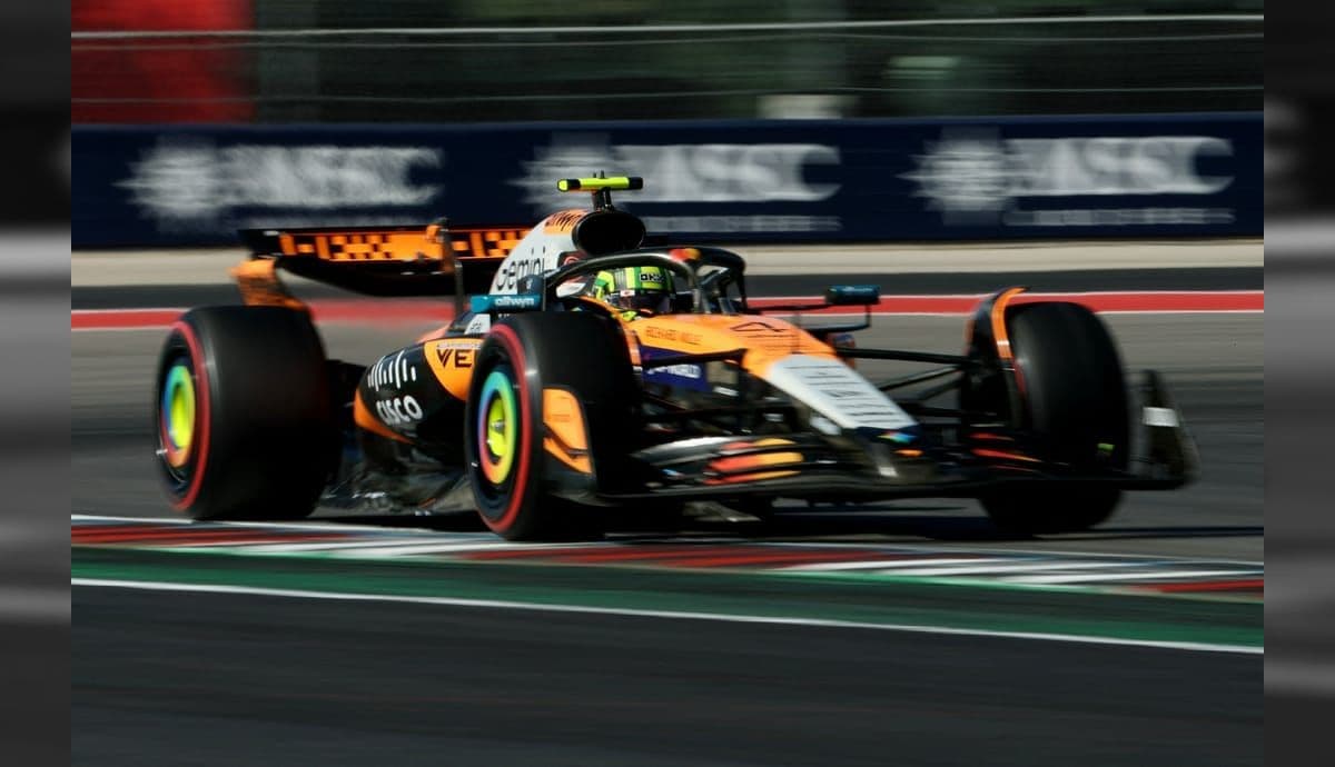 Lando Norris durante o GP dos Estados Unidos