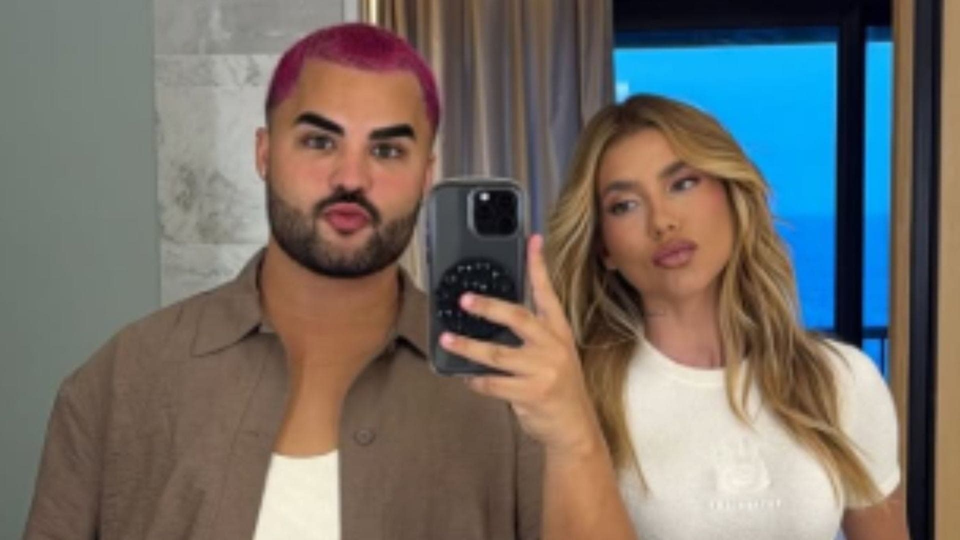 Lucas Guedez e Virgínia Fonseca