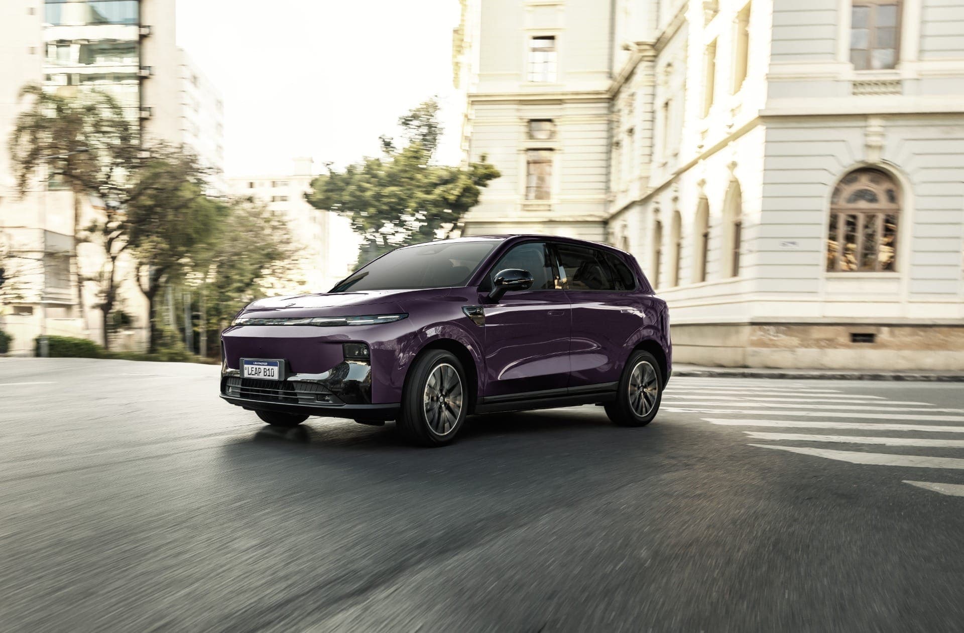 Visão externa do Leapmotor B10 