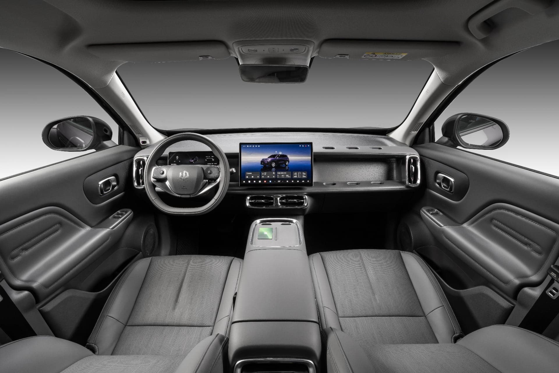 Visão interna do Leapmotor B10