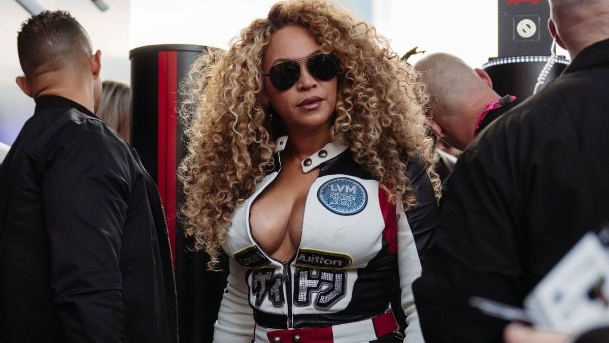 Beyoncé no Grand Prix de Las Vegas