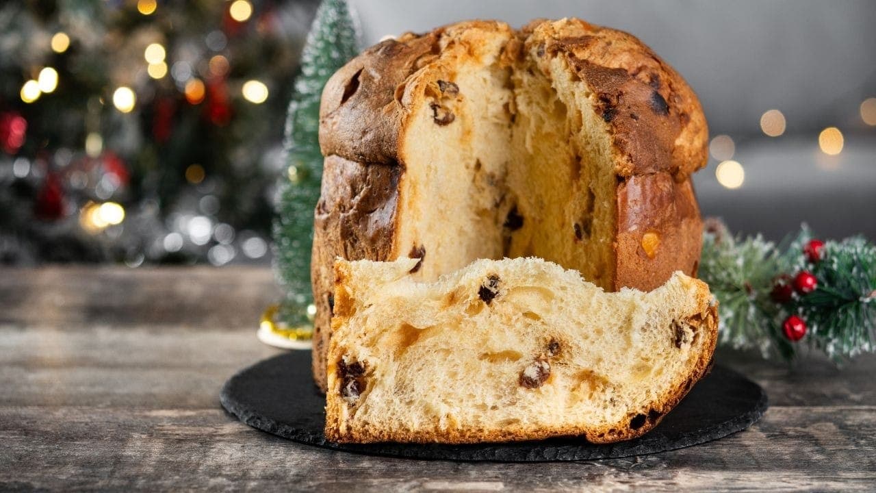 Panetone com frutas