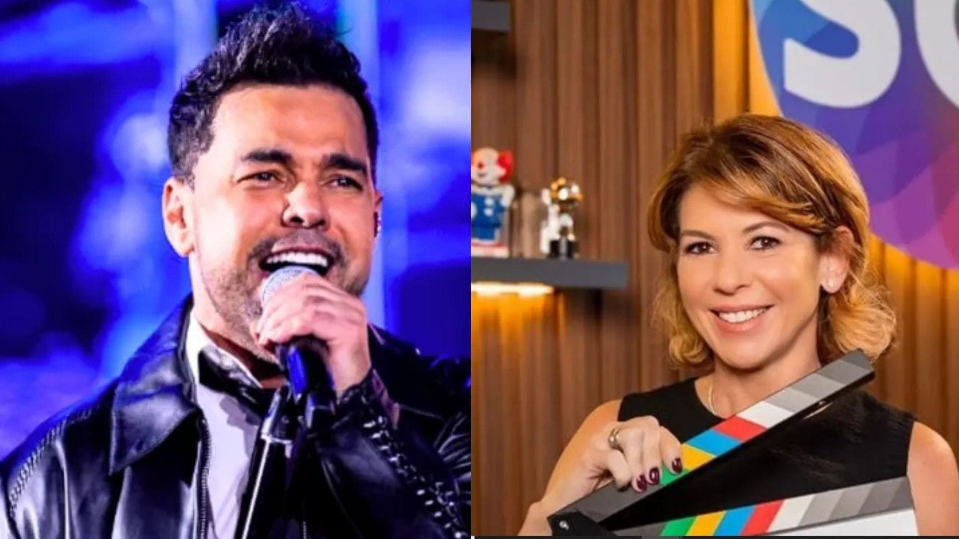 Zezé Di Camargo criticou as filhas de Silvio Santos por receberem Lula em evento