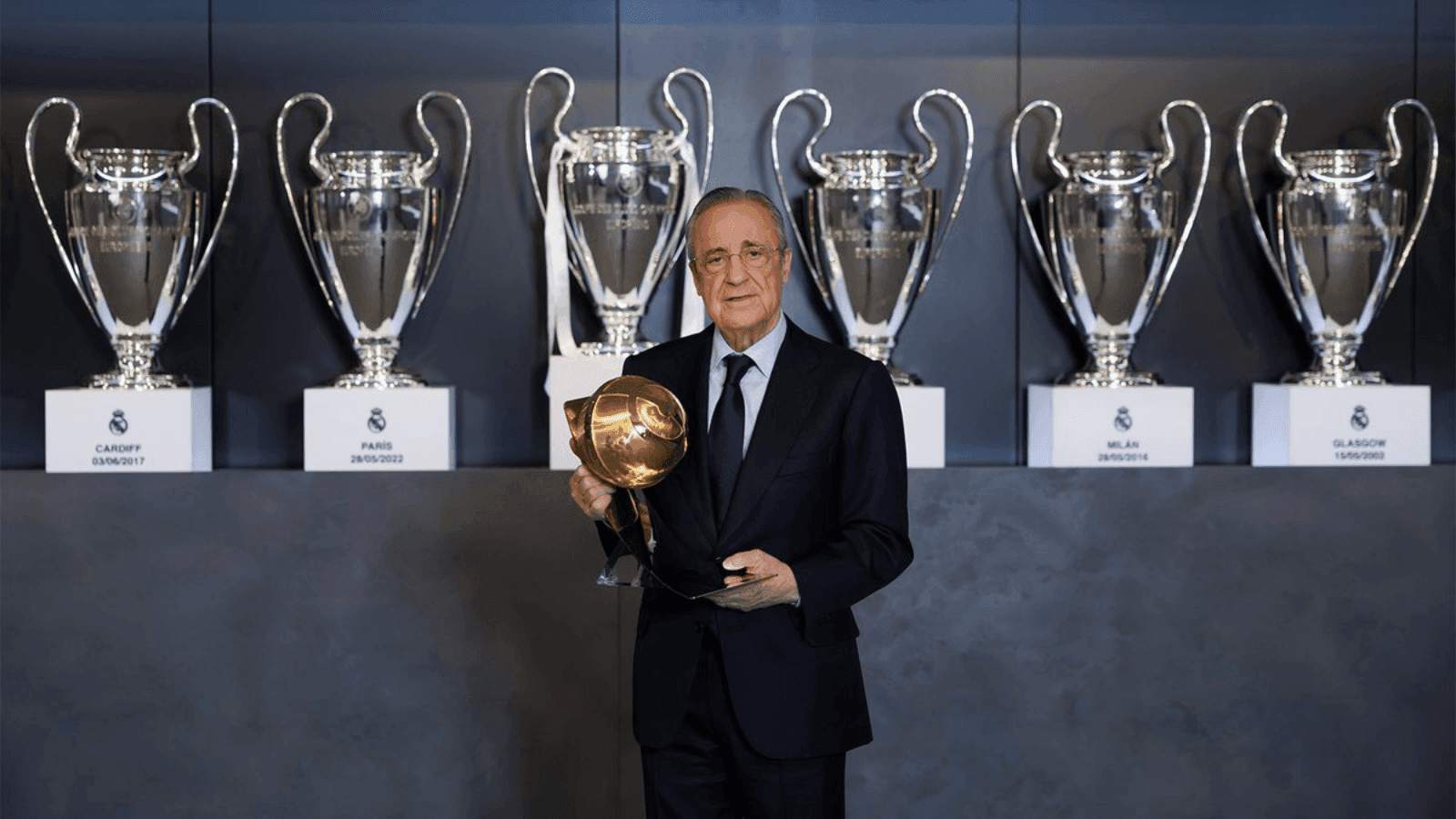 Florentino Pérez, presidente do Real Madrid