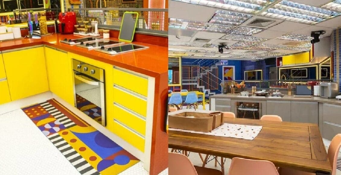 Casa BBB 22, cozinha do VIP e da Xepa