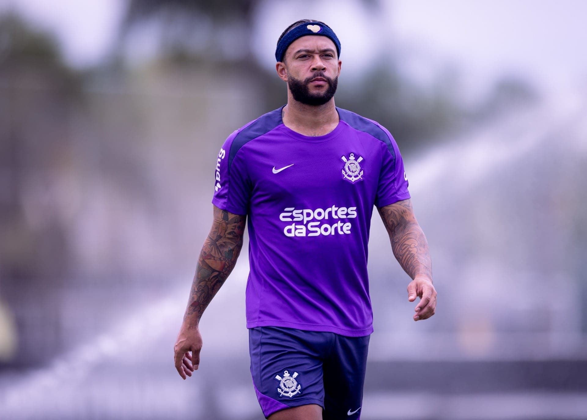 Memphis Depay, atacante do Corinthians