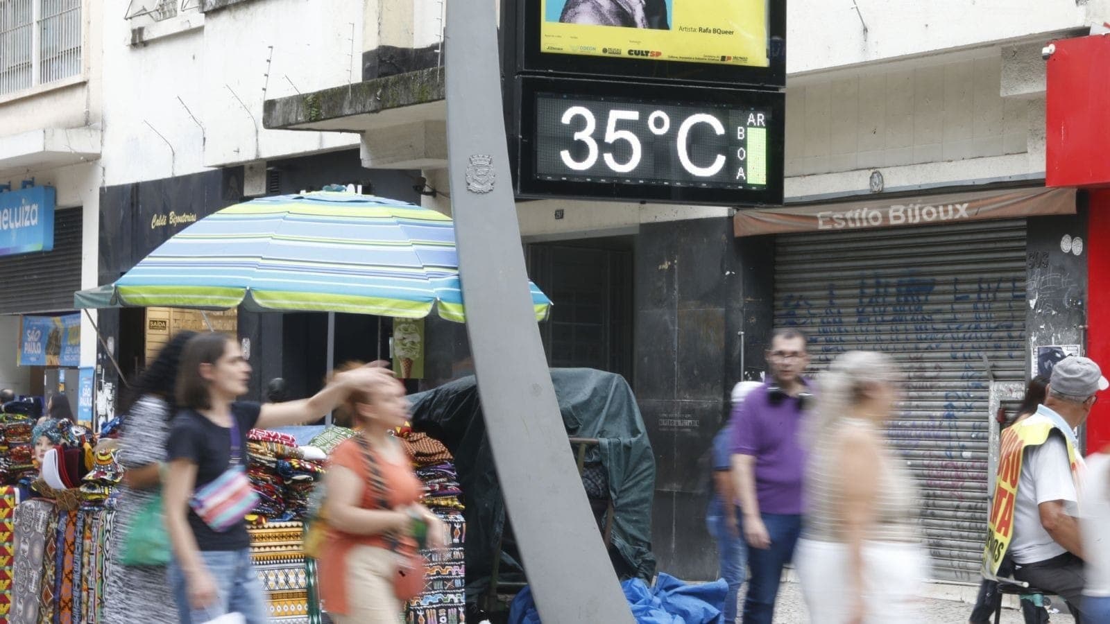 Calor em São Paulo