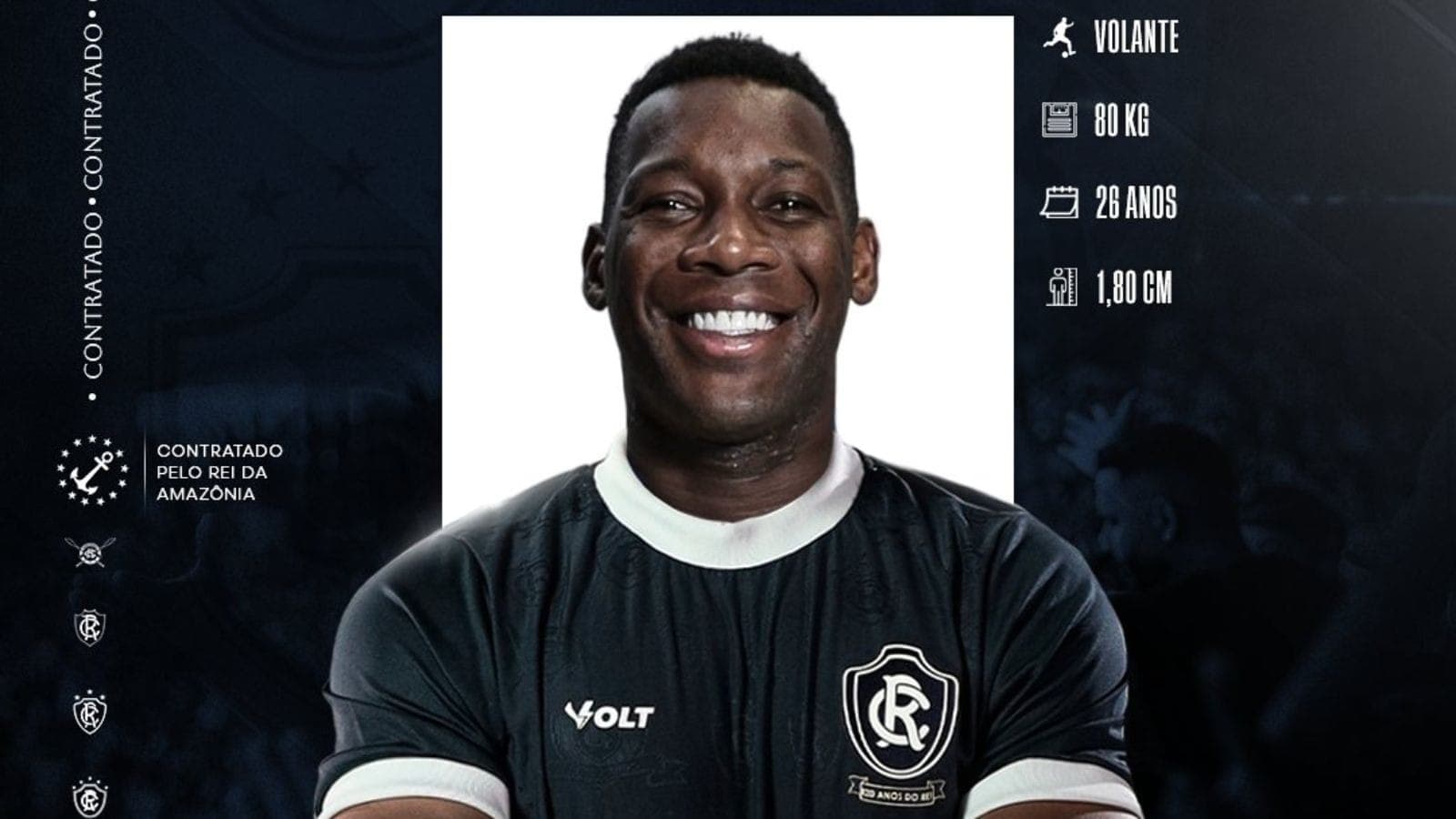 Patrick de Paula é o novo reforço do Remo