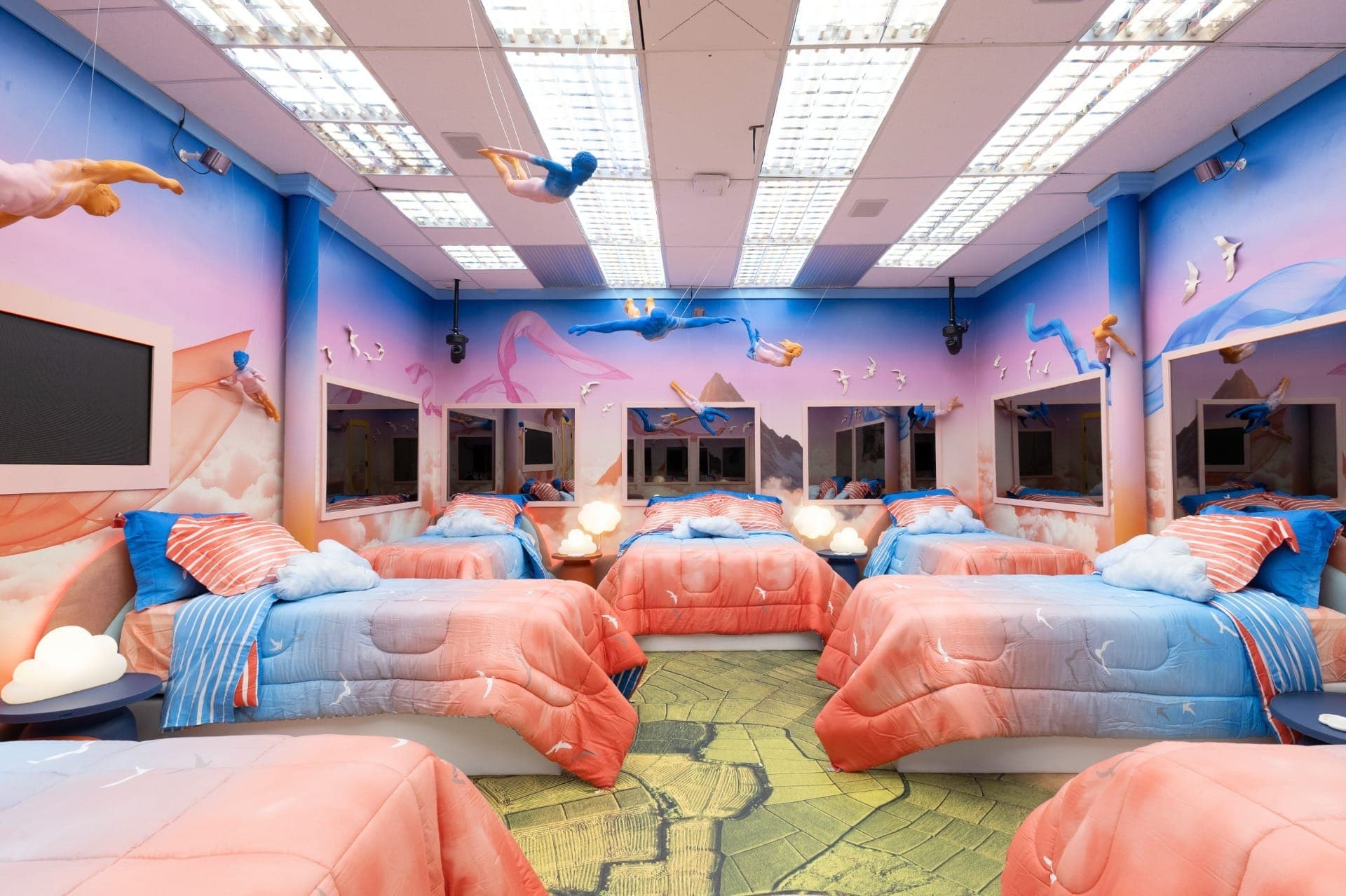 Um dos quartos do BBB 26