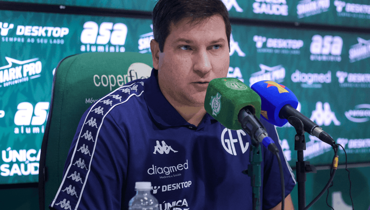Técnico do Guarani admite pressão 