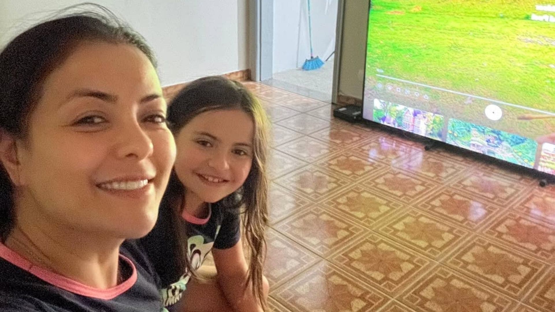 Li Martins e a filha, Antonella